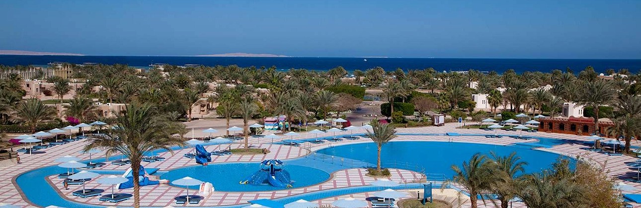Mokinių žiemos atostogos Egipte: 5★ Pharaoh Azur Resort viešbutis su viskas įskaičiuota Hurgadoje vos , keliaujant su vaikais